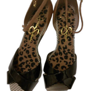 Jessica Simpson Wedge Peep Toe Sandals sz10-NWOT